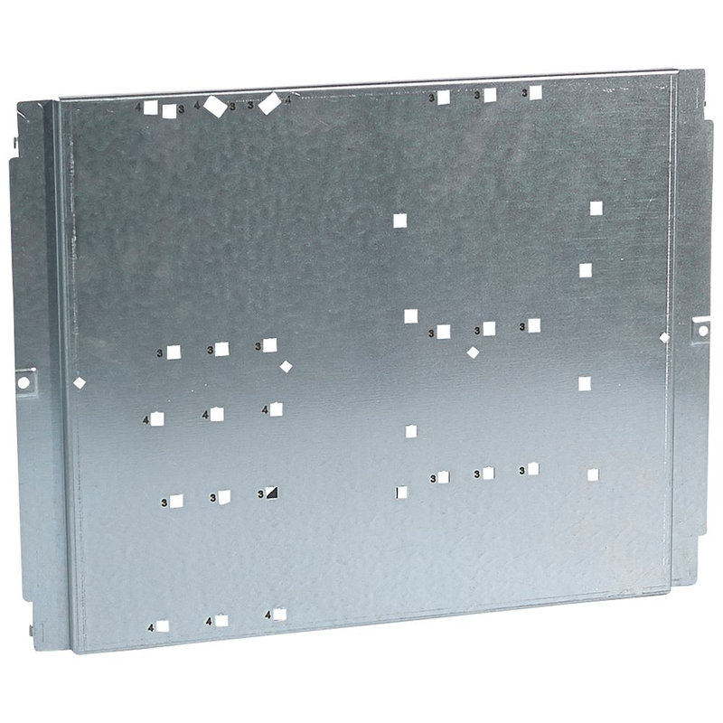 Legrand 020222 - Platine XL³400 - pour 1 à 2 DPX 250Avec diff fixe ou répartiteur - vertical