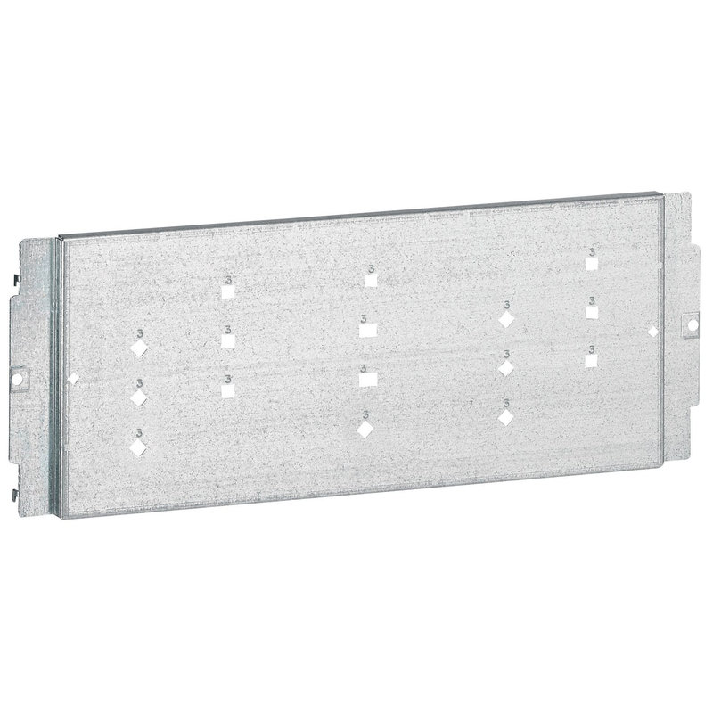 Legrand 020224 - Platine pour 1 DPX250 fixe avec/sans différentiel - position horiz dans XL³400