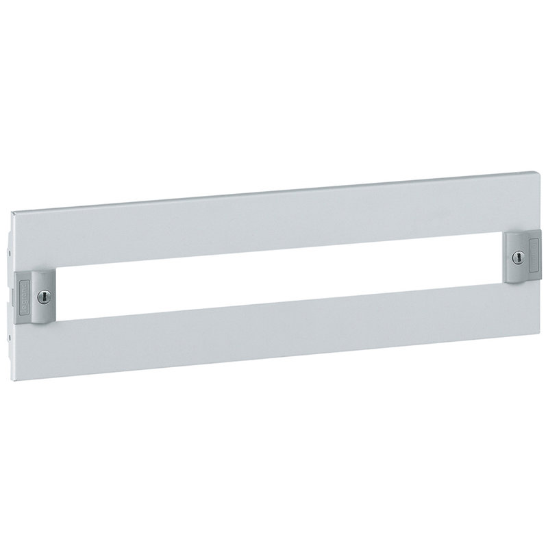 Legrand 020300 - Plastron métal 1/4 tour pour appareils modulaires dans XL³400 - hauteur 150mm