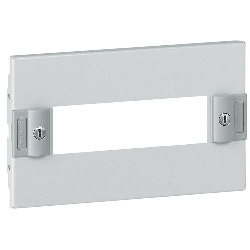 Legrand 020303 - Plastron métal 1/4 tour modulaires sur rail gaine à câbles XL³400 -hauteur 150mm