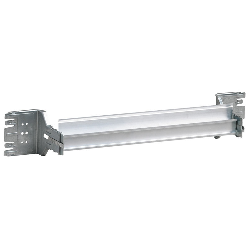 Legrand 020601 - Rail symétrique alu fixation montants fonctionnels XL³4000 et XL³800 -24 modules