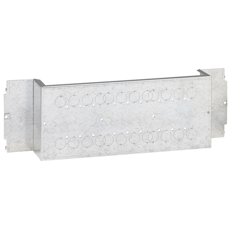 Legrand 020605 - Platine fixe pour 1/2 DPX-IS250 position verticale - XL³4000/XL³800 - 24 modules