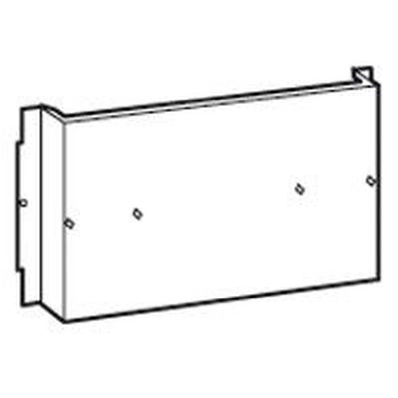 Legrand 020672 - Platine 1- 3 DPX³630 fixe avec diff position verticale dans XL³800 - 36 modules