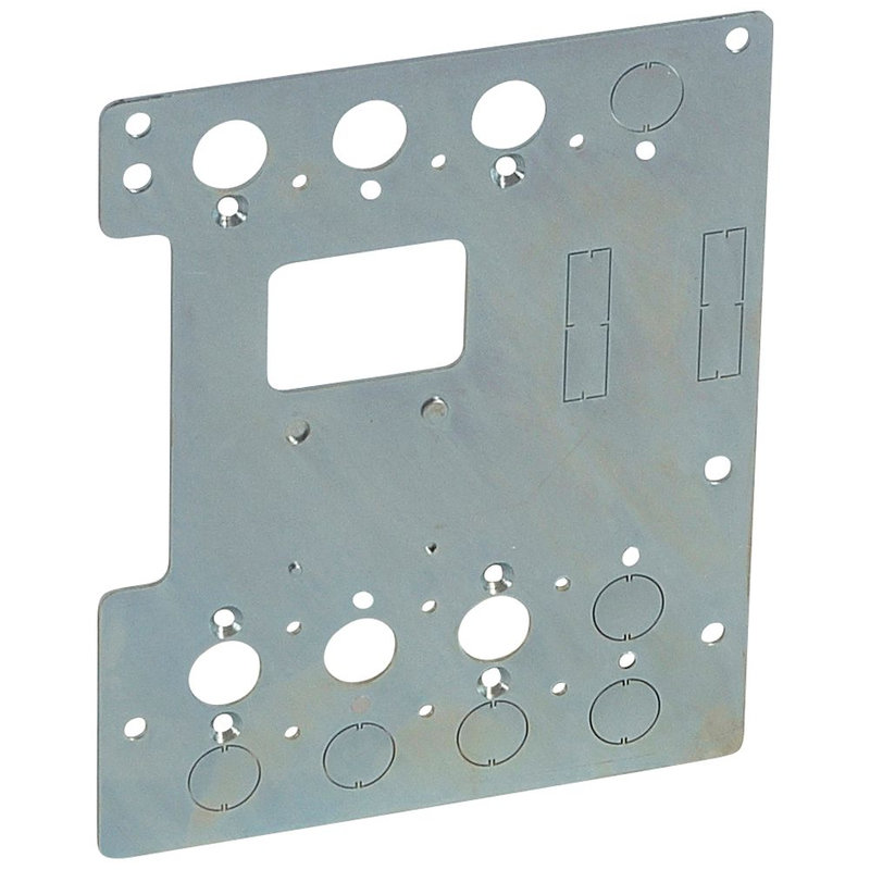 Legrand 020673 - Platine de montage XL³4000 - pour 1 DPX³250 fixe invers de source - vertical