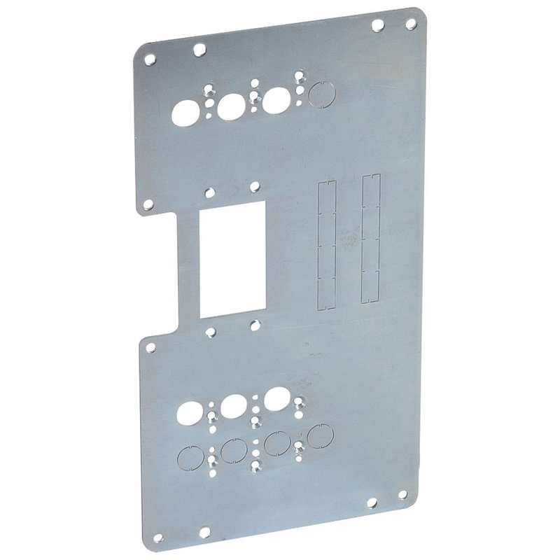 Legrand 020681 - Platine de montage XL³4000 - pour 1 DPX³160 extract invers source - vertical