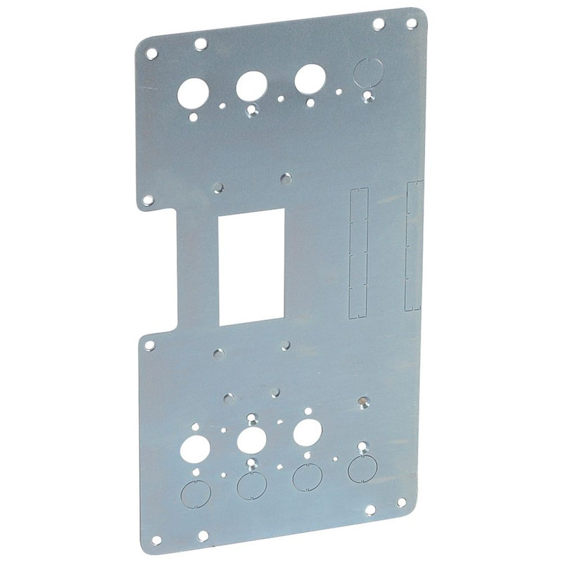 Legrand 020683 - Platine de montage XL³4000 - pour 1 DPX³250 extract invers source - vertical