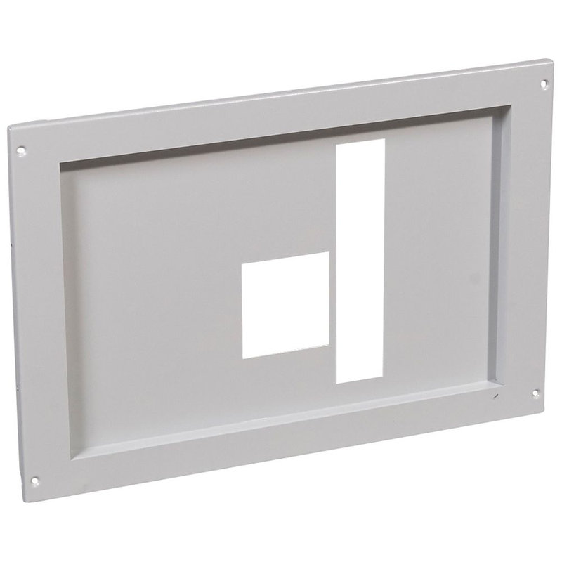 Legrand 020836 - Plastron métal XL³4000/XL³800 à vis - DPX-IS1600 position horiz -h.400mm -24 mod