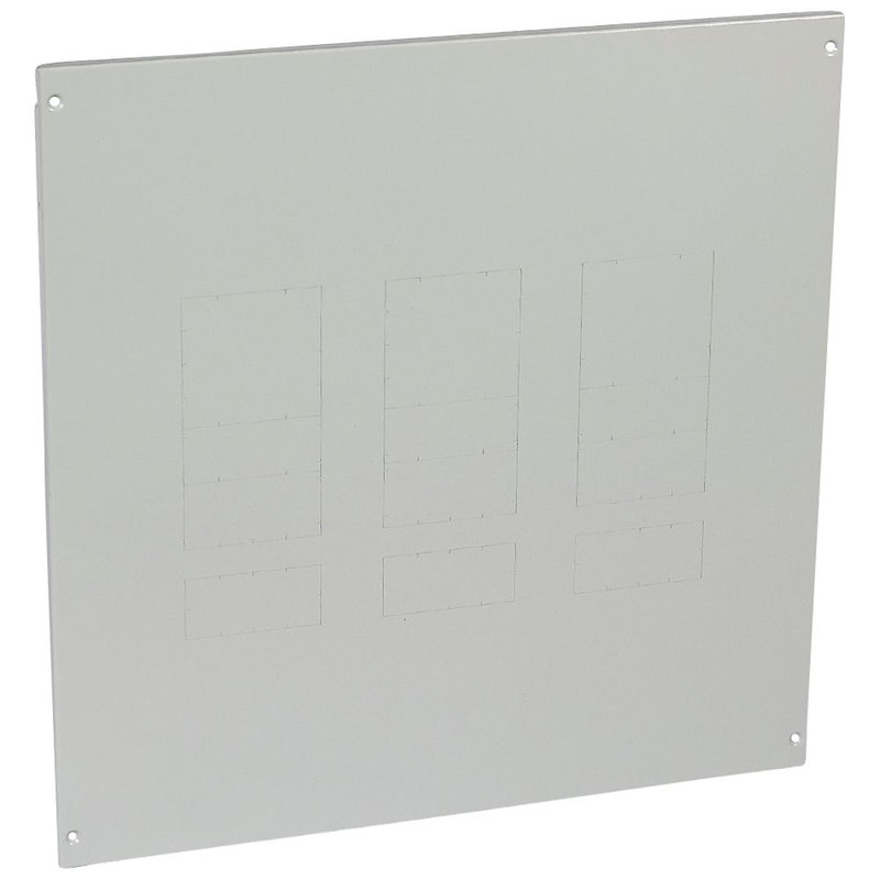 Legrand 020922 - Plastron métal XL³800/4000 - à vis - 1 à 3 DPX 250/630 diff vert- H 600-24 mod