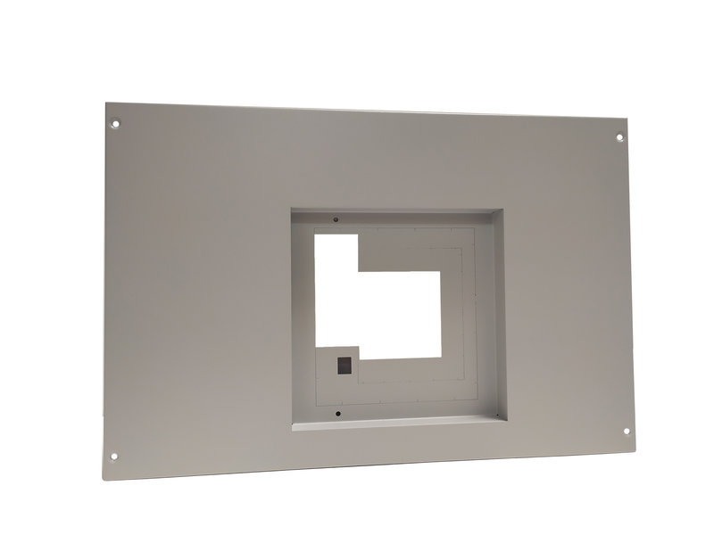 Legrand 020934 - Plastron métal XL³800/4000 - à vis - 1 DPX 1600 - horizontal - H 400 - 24 mod
