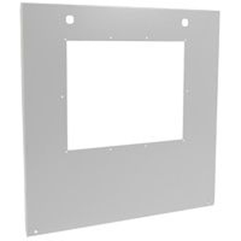 Legrand 020939 - Plastron métal XL³4000 pour 1 DMX/DMX-I taille 2 - 600mm - 24 modules