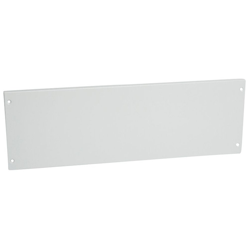 Legrand 020943 - Plastron plein métal à vis pour XL³4000 et XL³800 - hauteur 200mm - 24 modules