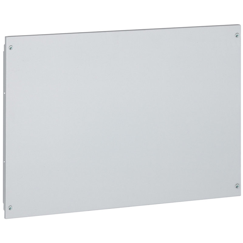 Legrand 020945 - Plastron plein métal à vis pour XL³4000 et XL³800 - hauteur 400mm - 24 modules