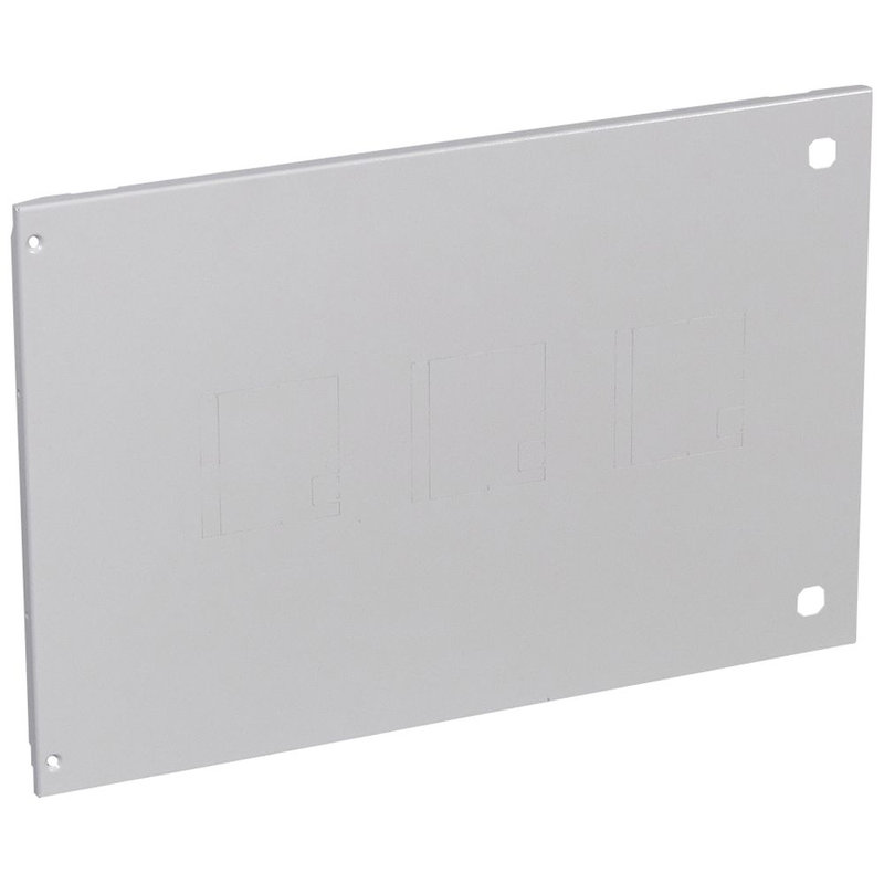 Legrand 020970 - Plastron métal XL³800/4000 - à vis - 1 à 3 DPX 250/630 - vert - H 400 - 36 mod