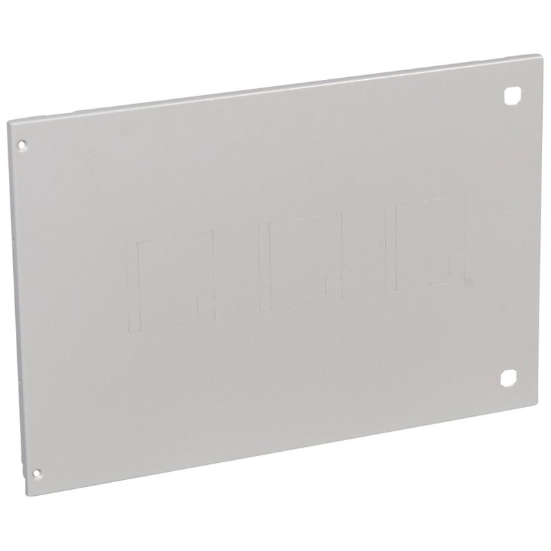 Legrand 021208 - Plastron métal XL³4000 - 1 à 3 DPX³ avec commande rotative directe - vert