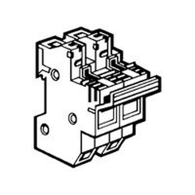 Legrand 021503 - Coupe-circuit sectionnable SP51 pour cartouche industrielle 14x51mm - 2P