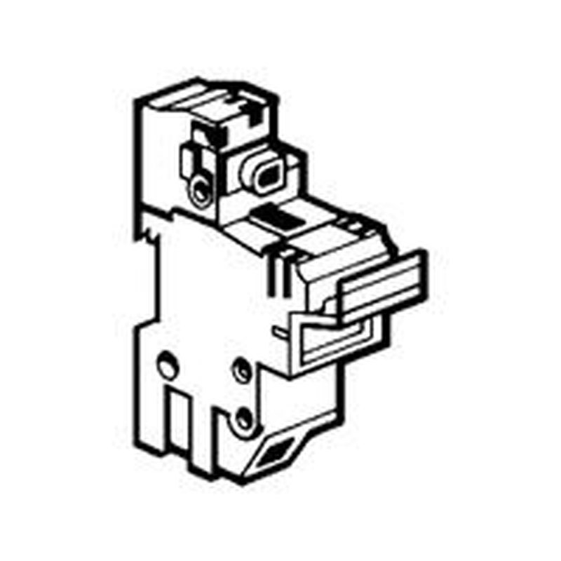 Legrand 021600 - Coupe-circuit sectionnable SP58 neutre équipé - cartouche industrielle 22x58mm