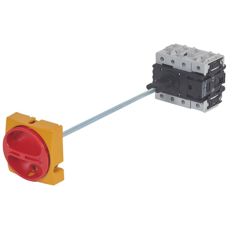 Legrand 022157 - Inter-sectionneur rotatif - saillie commande rompue cadenas - 4P neutre G -100 A