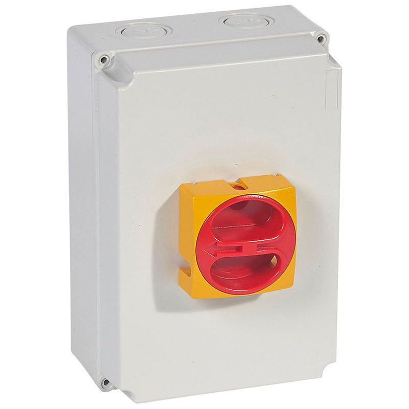 Legrand 022175 - Interrupteur-sectionneur rotatif complet de proximité - tripolaire - 50A