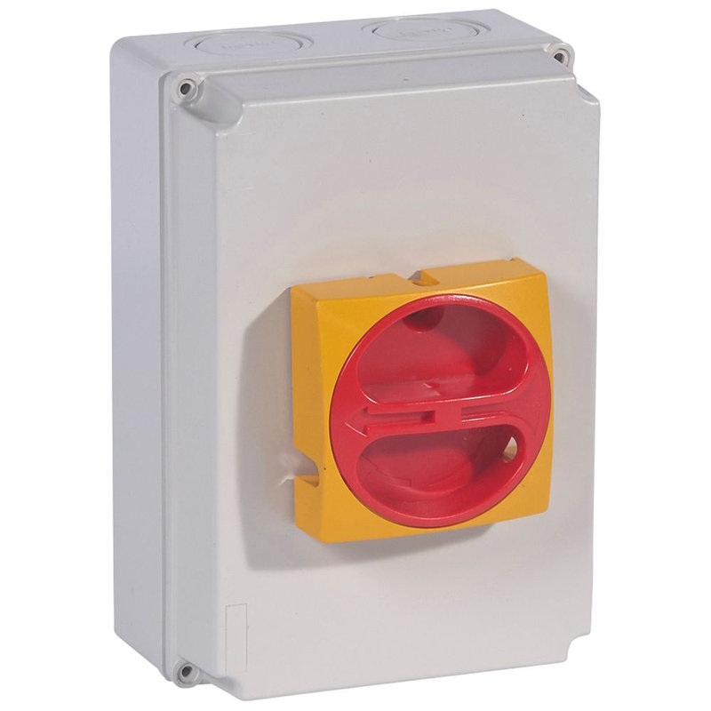 Legrand 022177 - Interrupteur-sectionneur rotatif complet de proximité - tripolaire - 80A