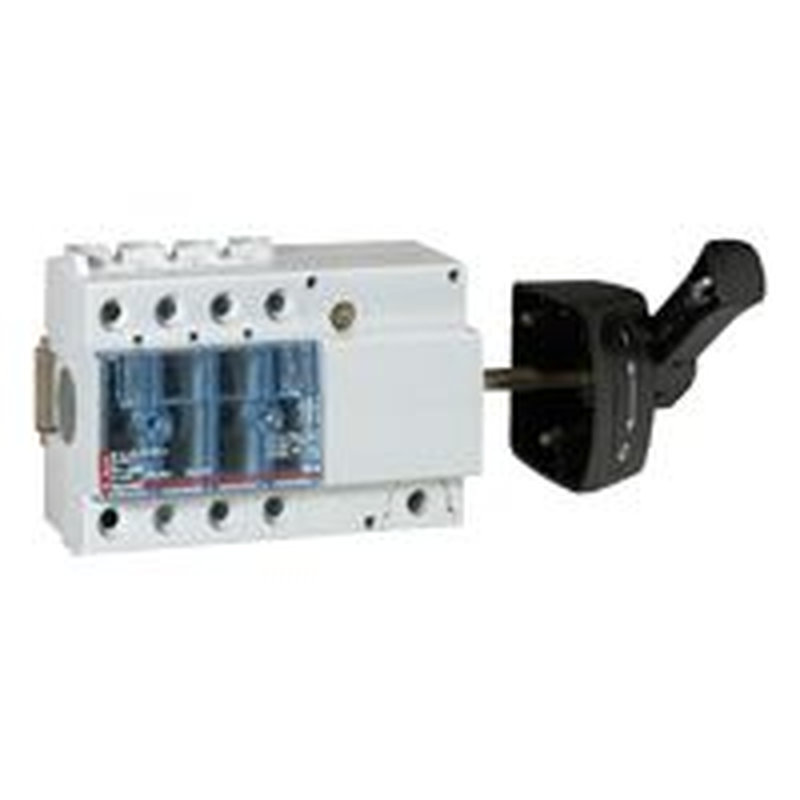Legrand 022516 - Interrupteur-sectionneur Vistop 63A - 3P avec commande latérale et poignée noire