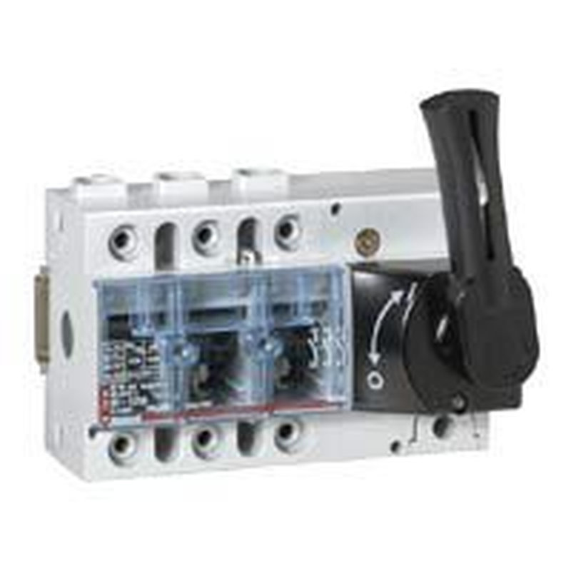 Legrand 022520 - Interrupteur-sectionneur Vistop 100A - 3P commande frontale et poignée noire