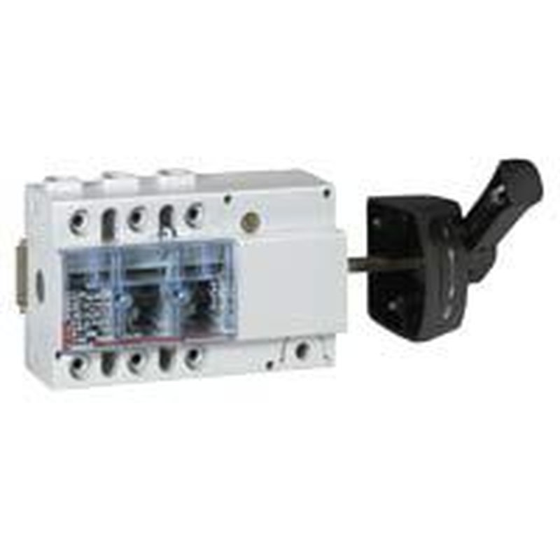Legrand 022544 - Interrupteur-sectionneur Vistop 125A - 3P commande latérale et poignée noire