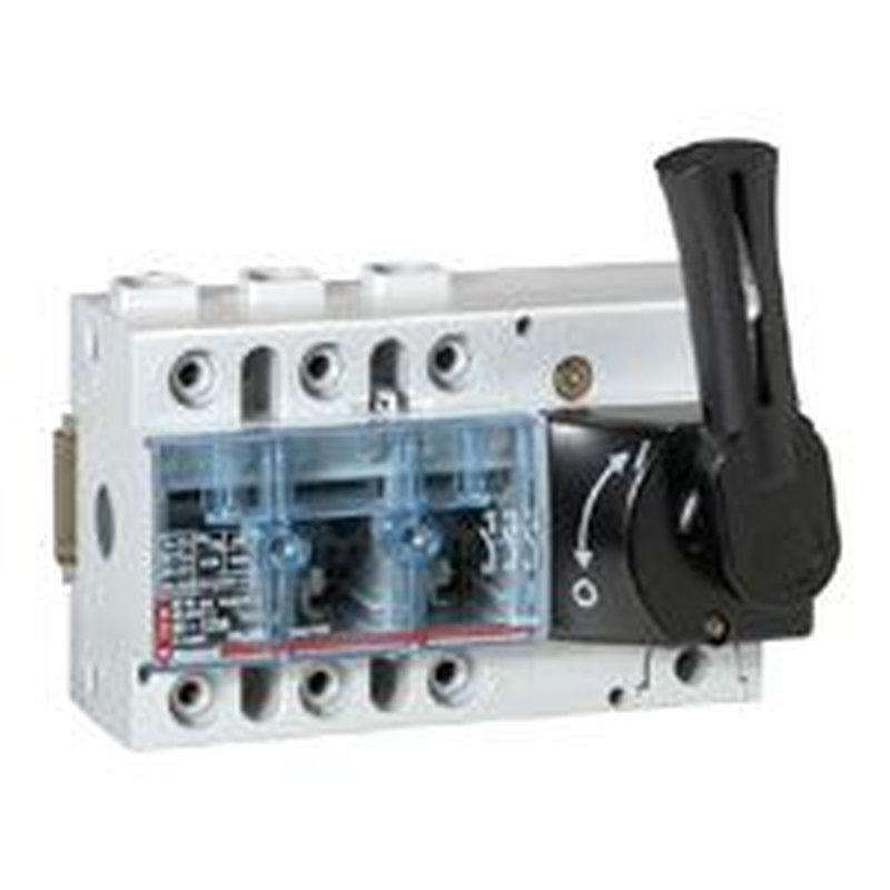 Legrand 022534 - Interrupteur-sectionneur Vistop 125A - 3P commande frontale et poignée noire