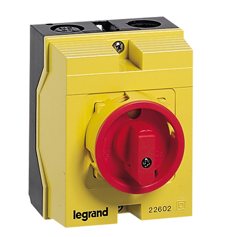 Legrand 022602 - Coffret de proximité 25A IK07 3P+N pour coupure , sectionnement moteur 1 vitesse