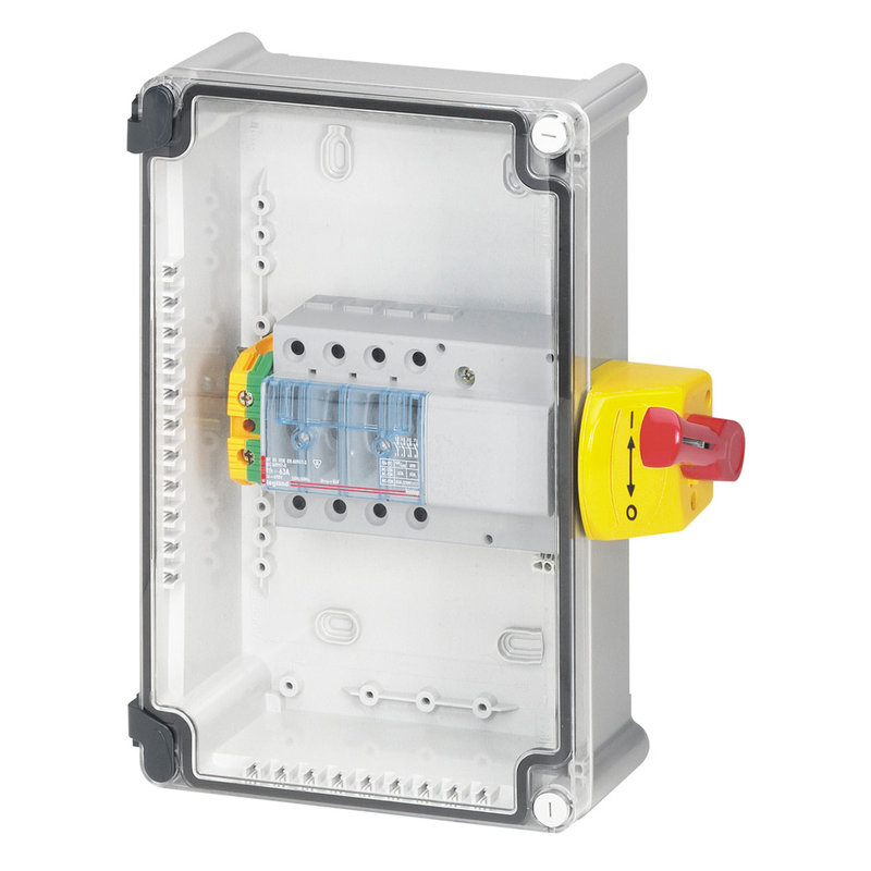 Legrand 022617 - Coffret de proximité 63A IK07 4P - inter-sect Vistop + bornier de terre Viking 3