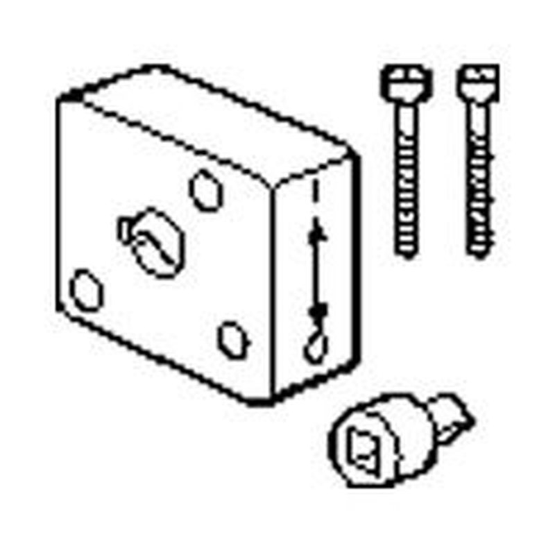 Legrand 022730 - Kit commande latérale gauche pour poignée noire Vistop 32A