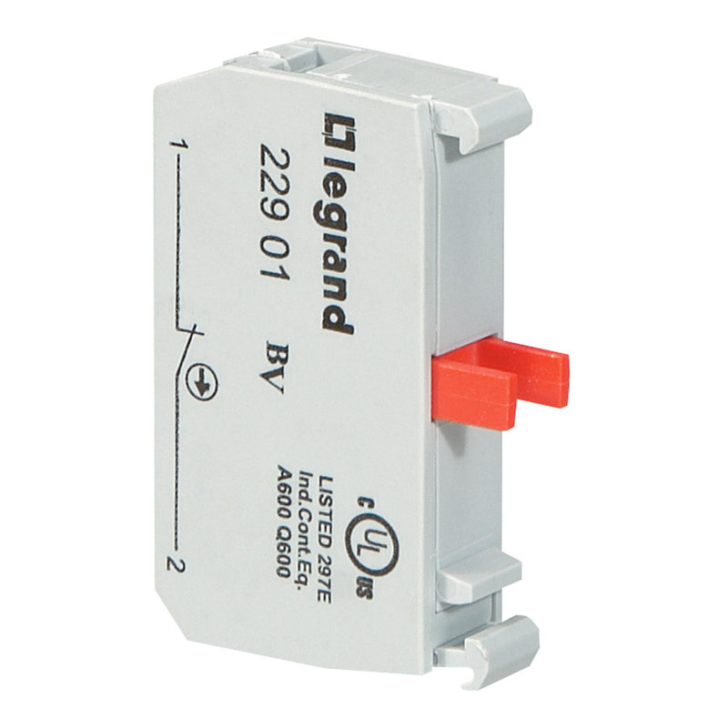 Legrand 022901 - Bloc pour tête non lumineuse Osmoz raccordement à vis - NF