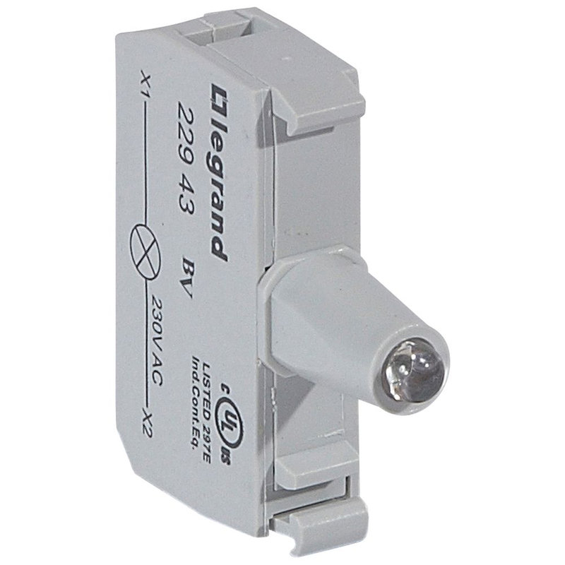 Legrand 022943 - Bloc pour tête lumineuse Osmoz raccordement à vis - 230V~ - bleu