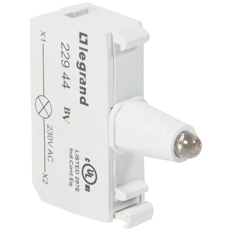 Legrand 022944 - Bloc pour tête lumineuse Osmoz raccordement à vis - 230V~ - jaune