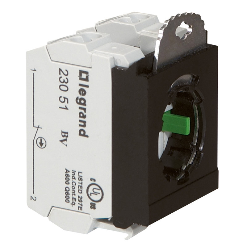 Legrand 023105 - Osmoz compo - sous-ensemble bloc - tête non lum - à ressort - NO + NF - 3 postes