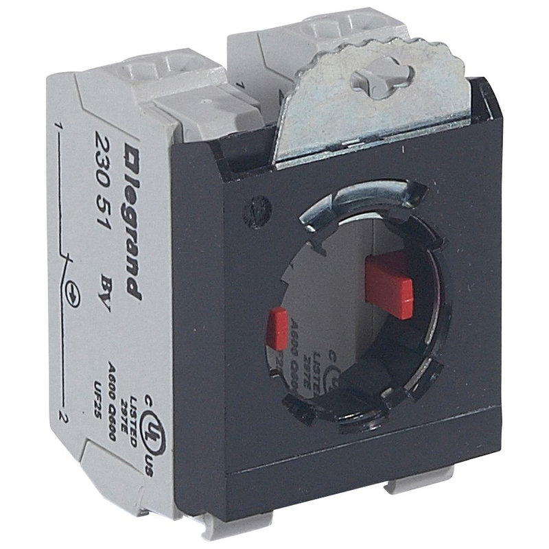 Legrand 023106 - Osmoz compo - sous-ensemble bloc - tête non lum - à ressort - 2NF - 3 postes