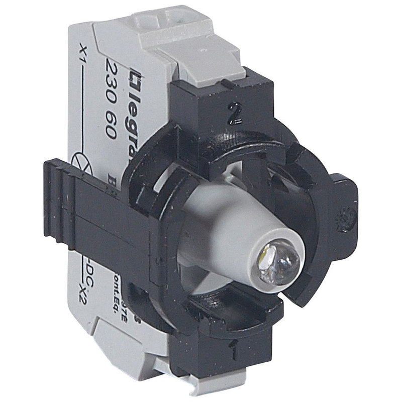 Legrand 023110 - Osmoz compo - sous-ensemble bloc - voyant - à ressort - 12/24V~/= - blanc