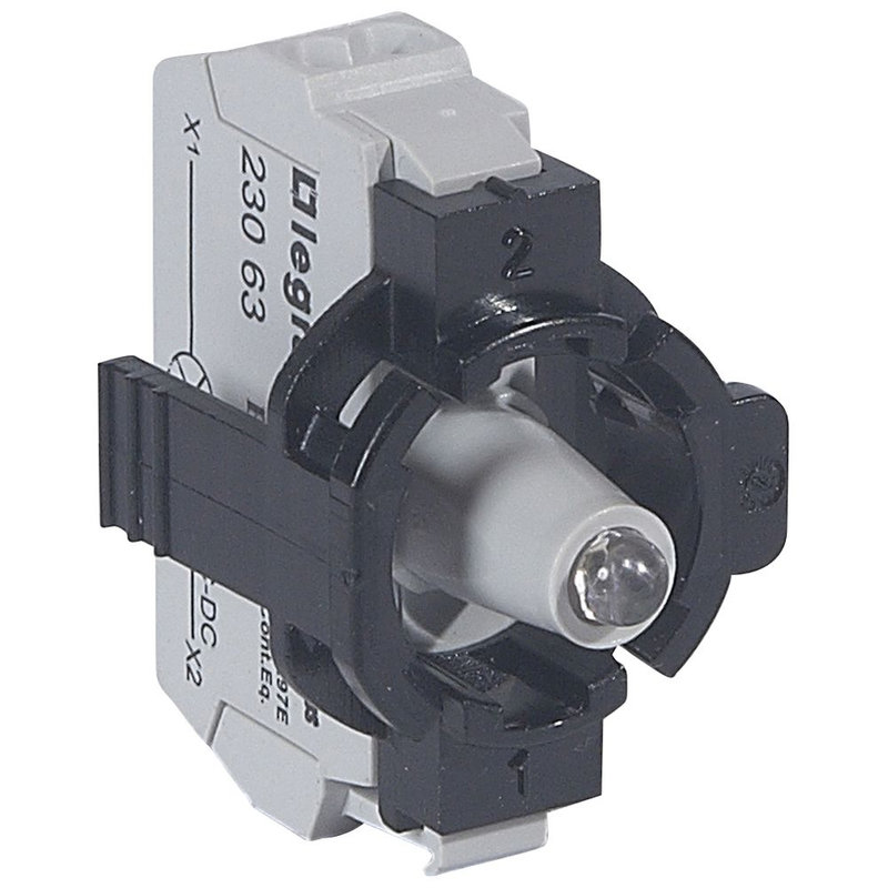 Legrand 023113 - Osmoz compo - sous-ensemble bloc - voyant - à ressort - 12/24V~/= - bleu