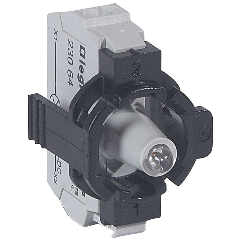 Legrand 023114 - Osmoz compo - sous-ensemble bloc - voyant - à ressort - 12/24V~/= - jaune