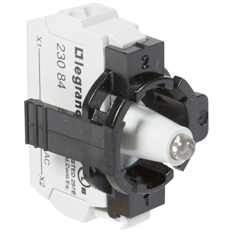 Legrand 023134 - Sous-ensemble bloc voyant lum Osmoz raccordement par borne ressort 230V~ jaune