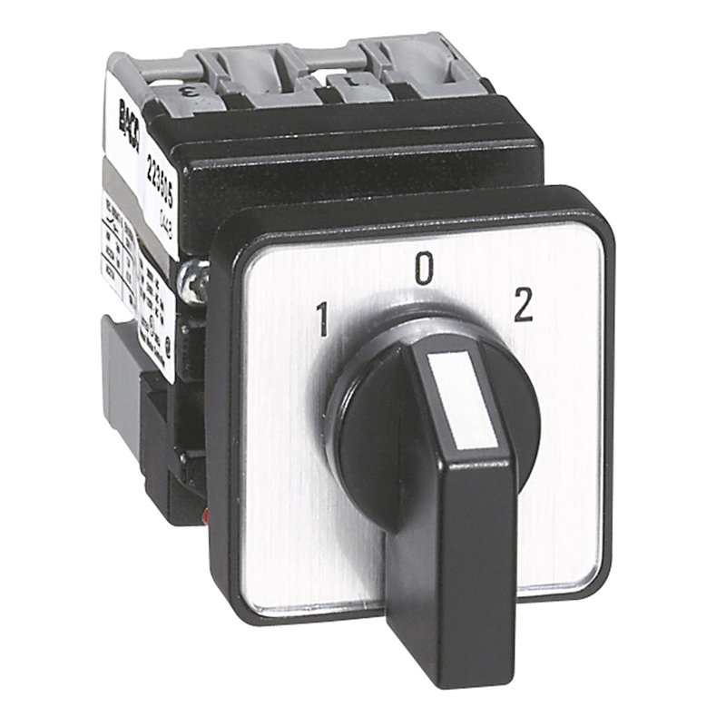 Legrand 023506 - Mini-commutateur - inverseur avec position arrêt - 2P - 4 contacts -fixation Ø22