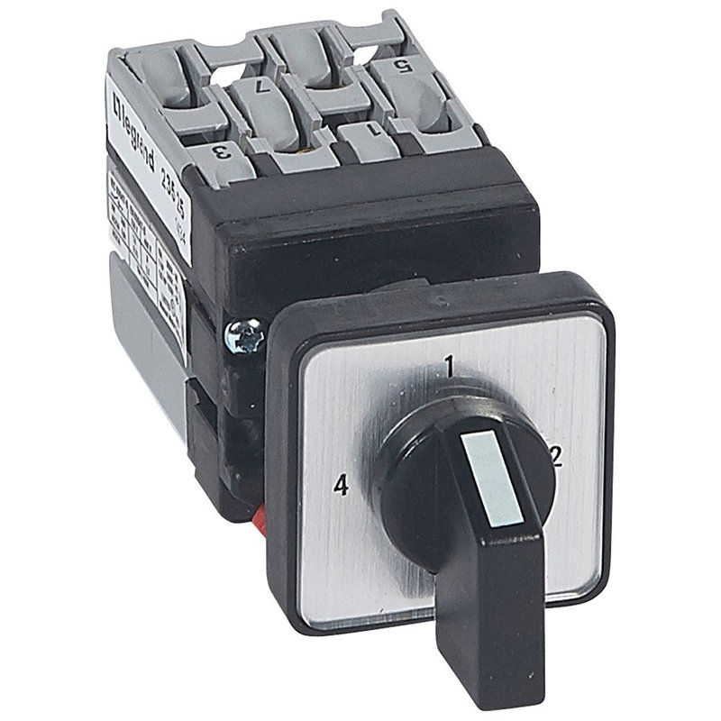 Legrand 023525 - Mini-commutateur - 4 directions sans position arrêt - 1P - fixation Ø22