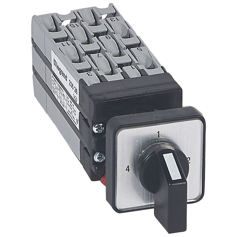 Legrand 023526 - Mini-commutateur - 4 directions sans position arrêt - 2P - fixation Ø22
