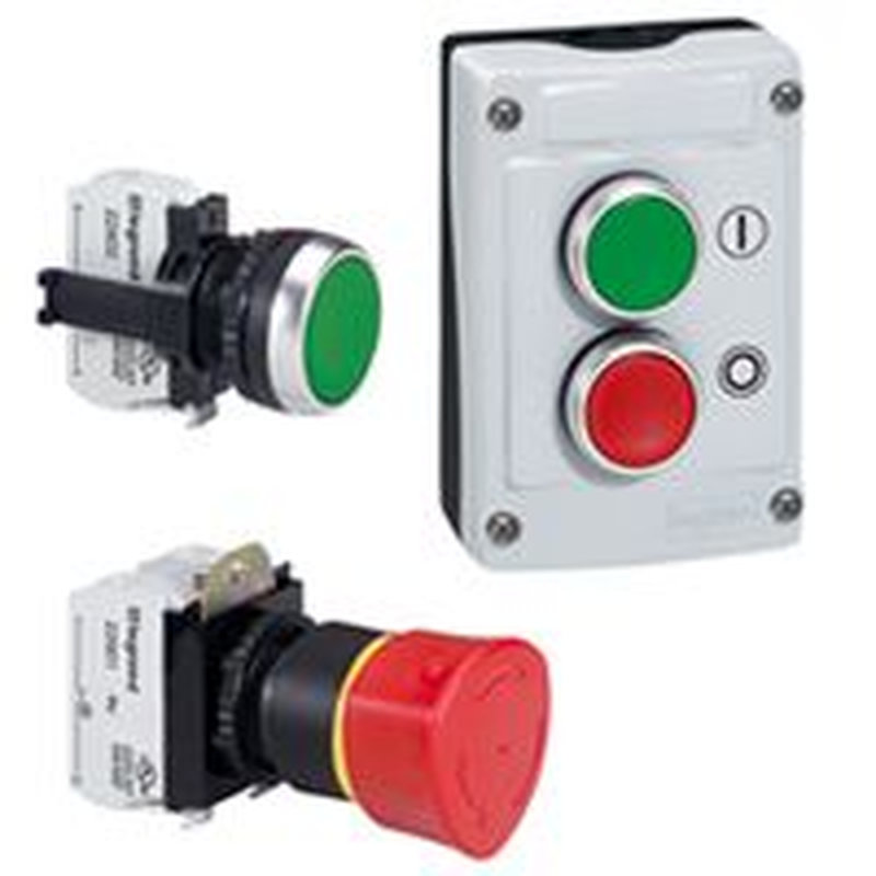 Legrand 023083 - Bloc pour tête lumineuse Osmoz raccordement par borne à ressort - 230V~ - bleu