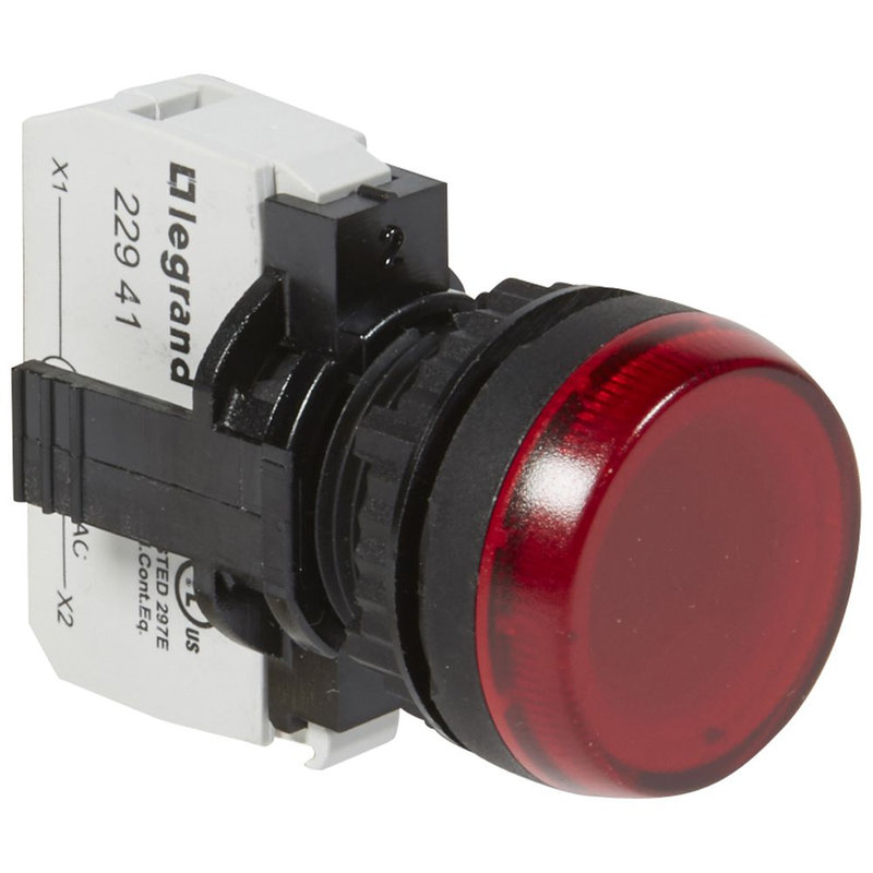Legrand 023791 - Voyant lumineux Osmoz complet IP69 rouge - 230V~
