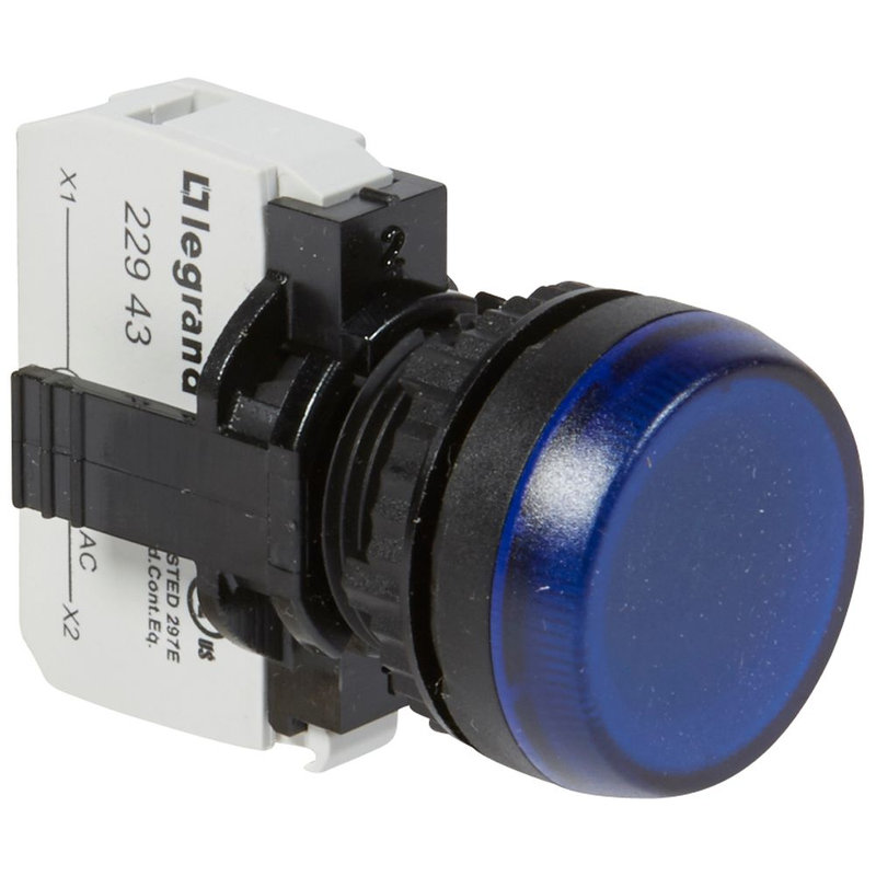 Legrand 023793 - Voyant lumineux Osmoz complet IP69 bleu - 230V~