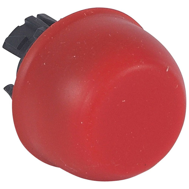 Legrand 023811 - Tête à impulsion non lum affleurante capuchonnée IP67 Osmoz composable - rouge