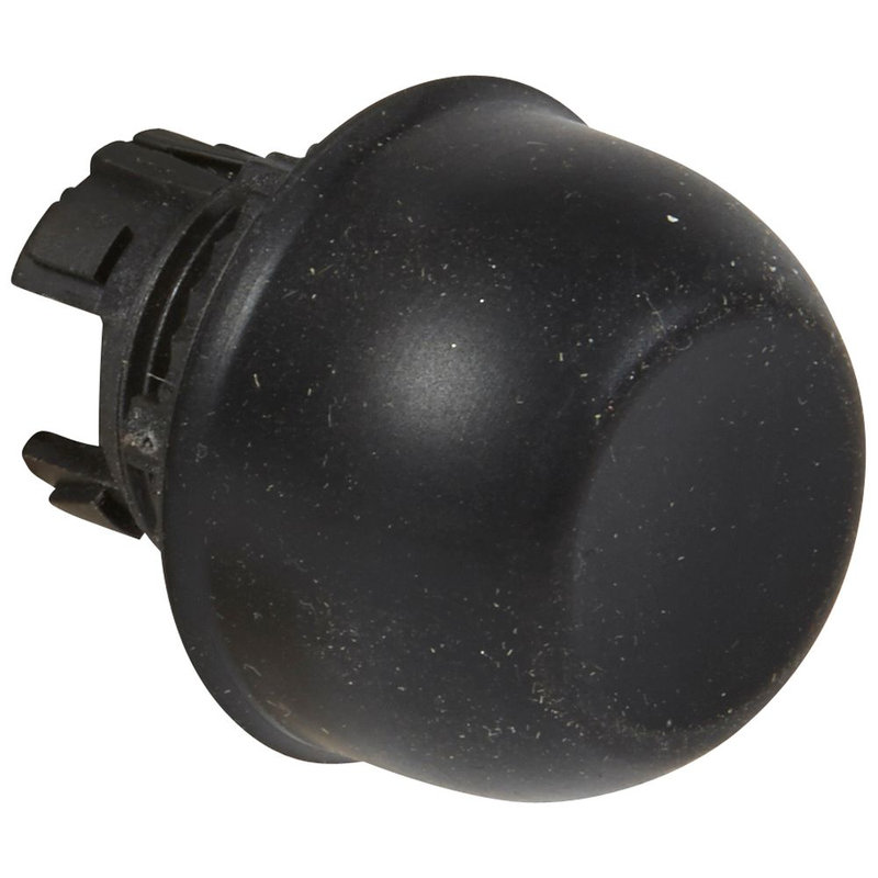 Legrand 023813 - Tête à impulsion non lumineuse affleurante capuchonnée IP67 Osmoz - noir