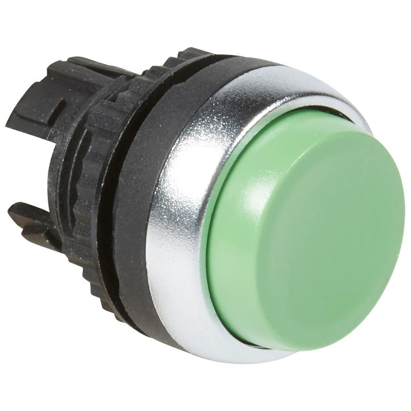 Legrand 023822 - Tête à impulsion non lumineuse dépassante IP69 Ø22 Osmoz composable - vert