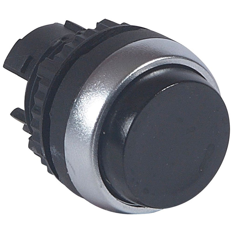 Legrand 023826 - Tête à impulsion non lumineuse dépassante IP69 Ø22 Osmoz composable - noir