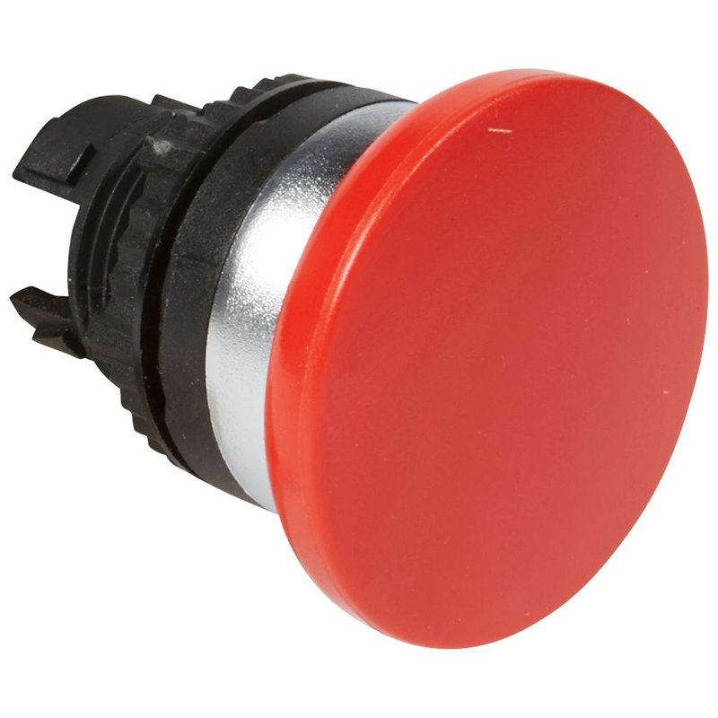 Legrand 023834 - Tête coup de poing à impulsion non lumineuse IP69 Ø40 Osmoz composable - rouge